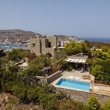 Blue Vista Patmos Villa Skála Exterior photo