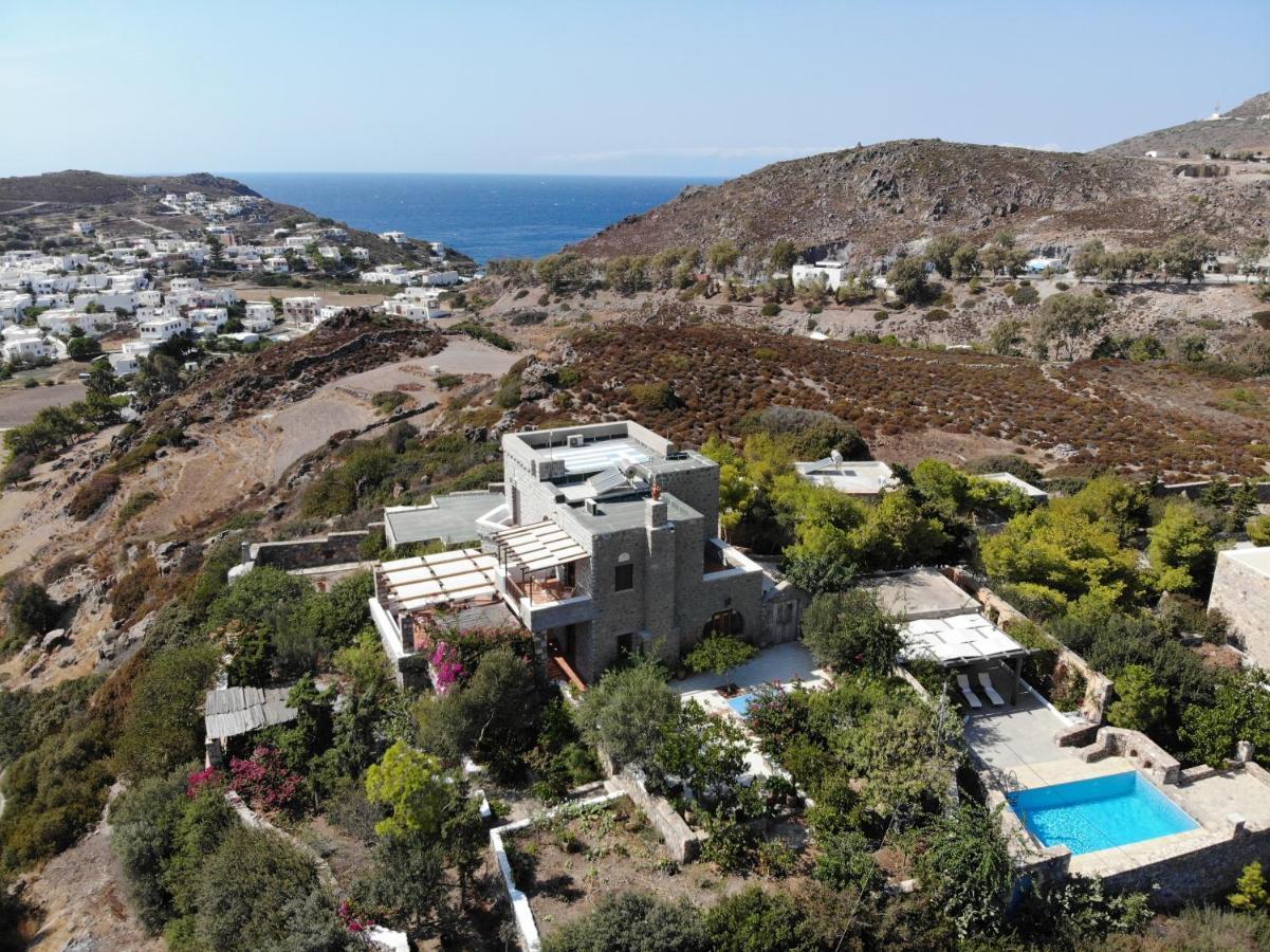 Blue Vista Patmos Villa Skála Exterior photo