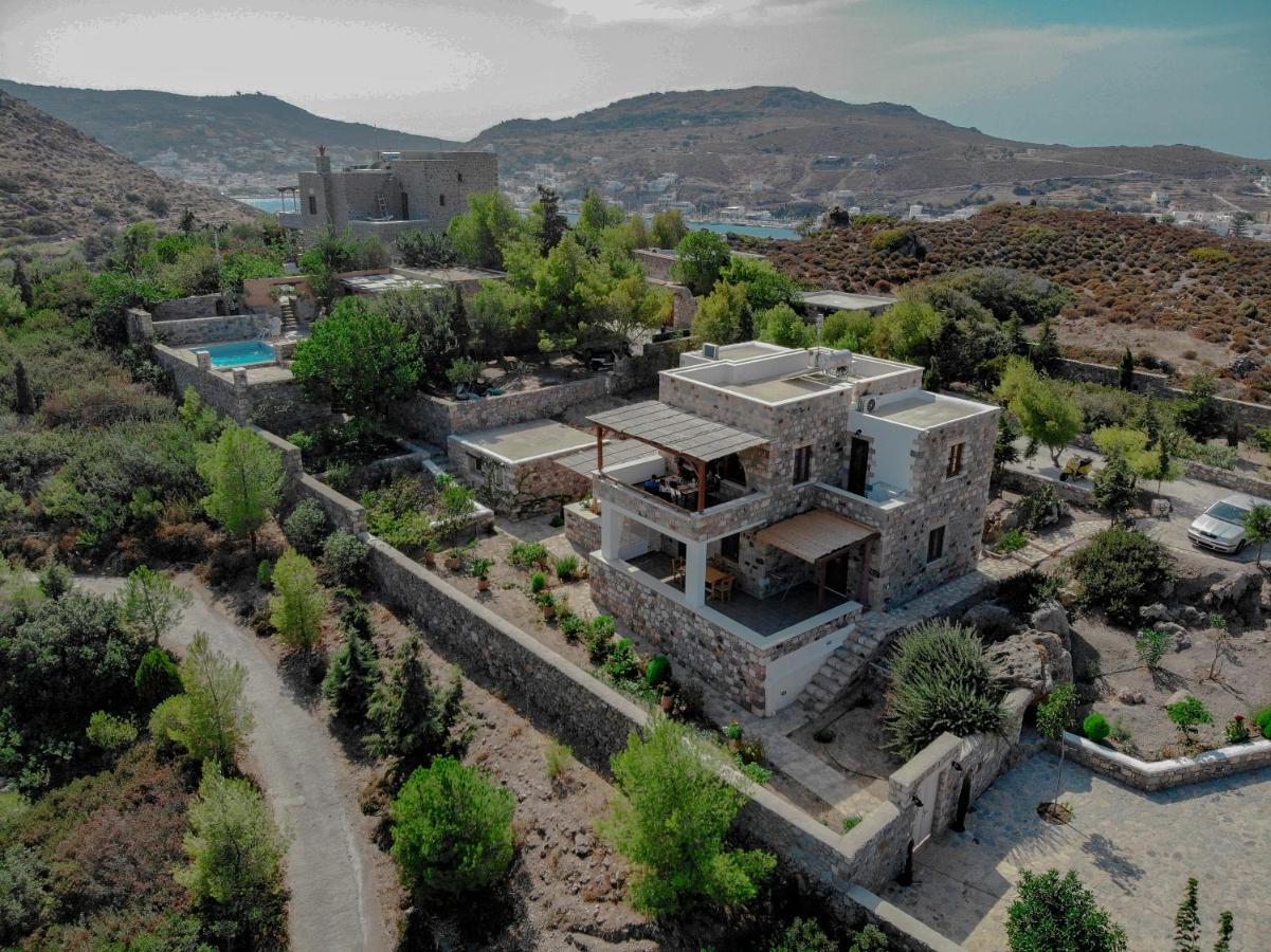 Blue Vista Patmos Villa Skála Exterior photo