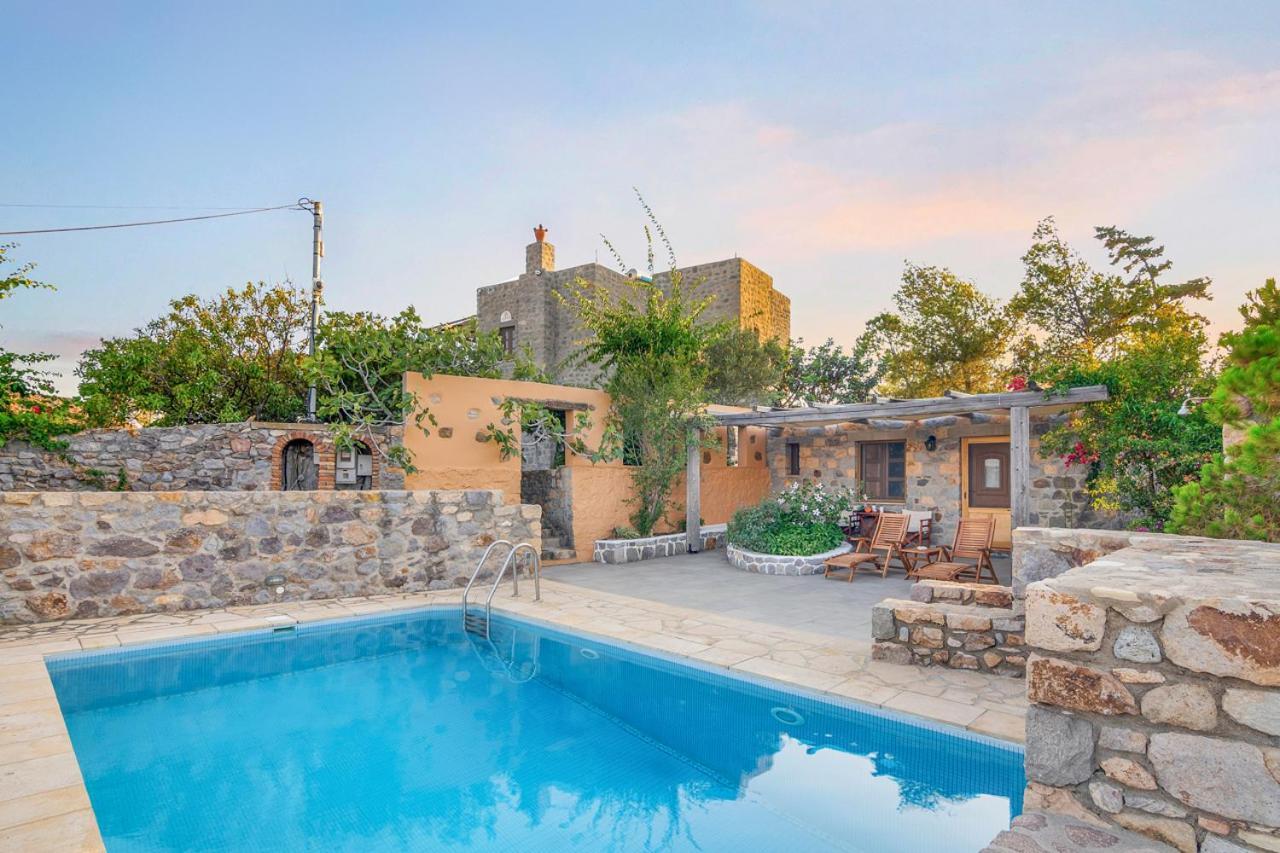 Blue Vista Patmos Villa Skála Exterior photo