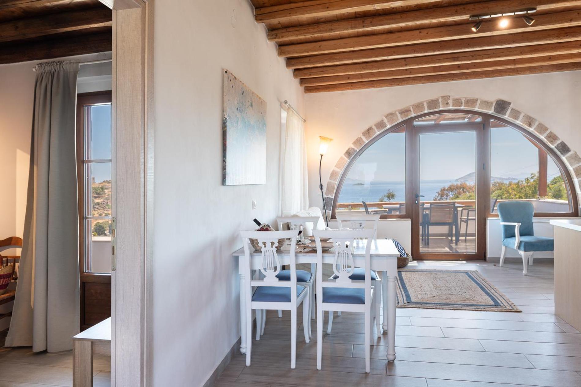 Blue Vista Patmos Villa Skála Exterior photo