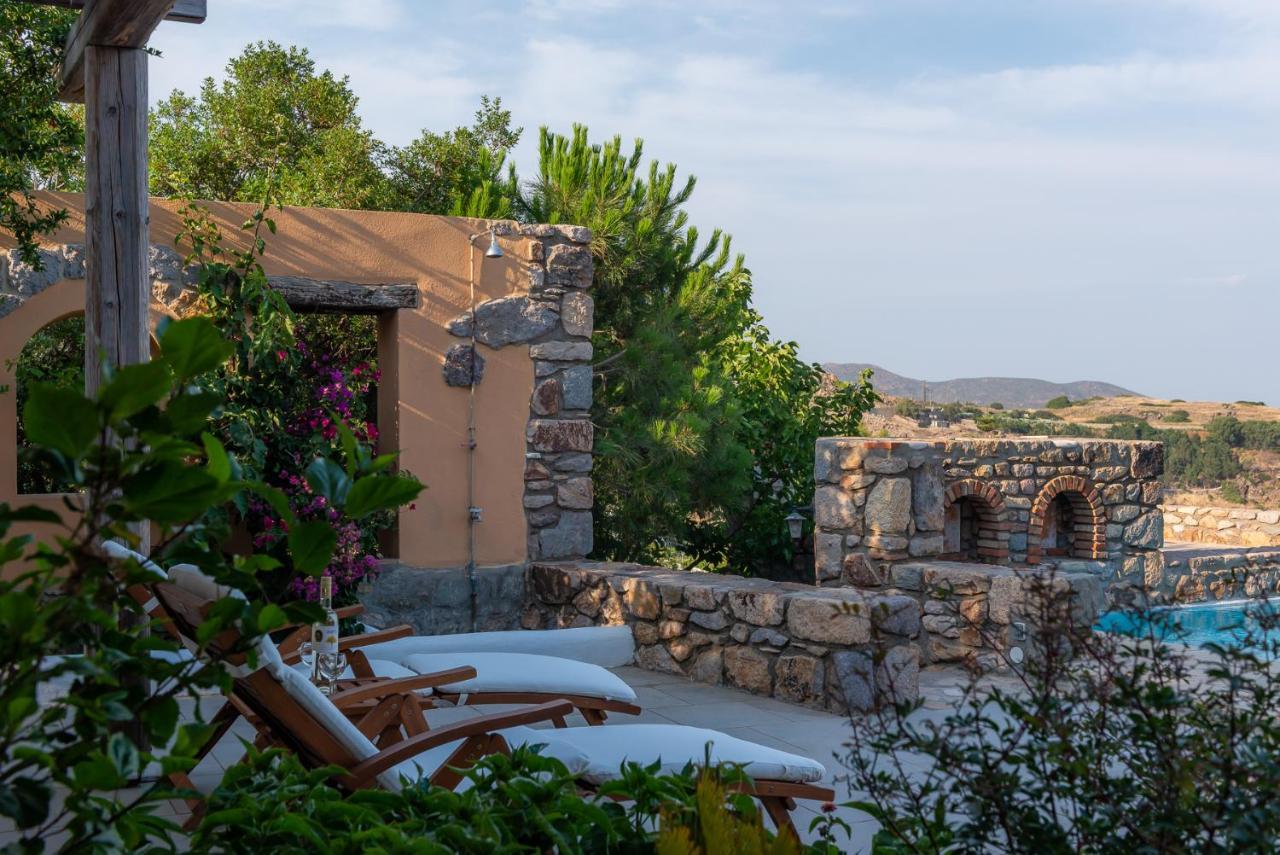 Blue Vista Patmos Villa Skála Exterior photo